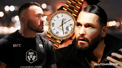 colby covington fake rolex